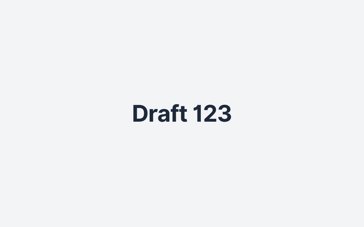 Draft 123