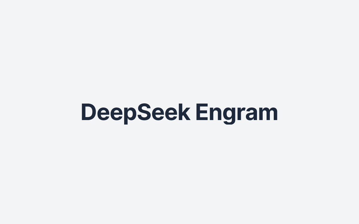 DeepSeek Engram